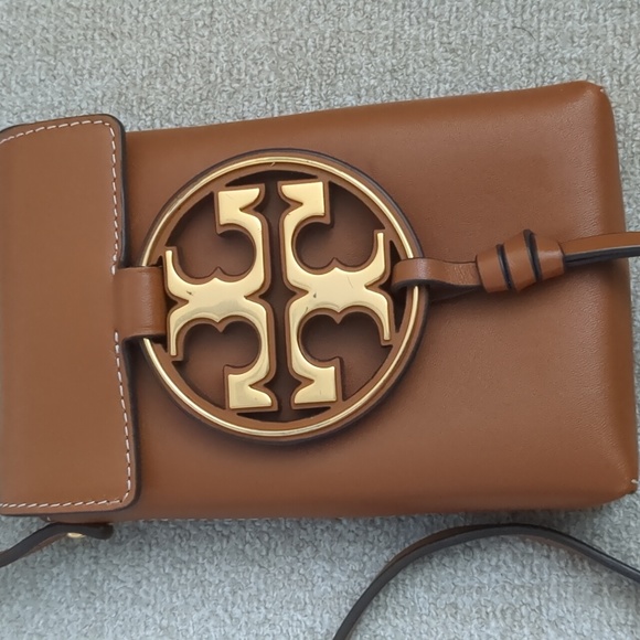 Tory Burch Brown Leather Crossbody Bag - Picture 3 of 10